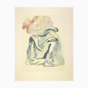 Salvador Dali, La Beauté de Béatrice, Gravure sur bois, 1963