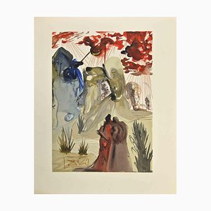 Salvador Dali, Bosque, Xilografía, 1963