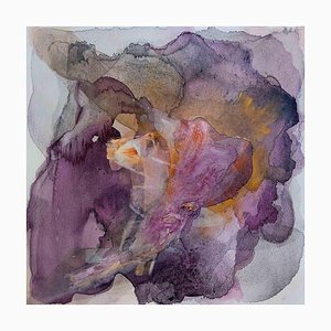 Meriem Delacroix, Almond Palette, Acryl auf Leinwand, 2023