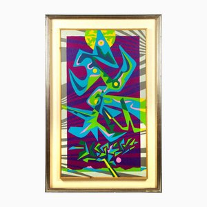 Leo Guida, Composition, Fabric Artwork, 1970s