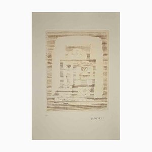 Massimo Campigli, The House of Women, Etching, 1970s