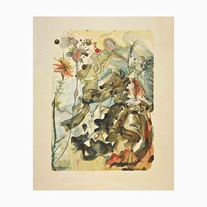 Salvador Dali, The Apparition of Saint James, Woodcut, 1963