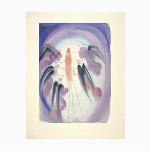 Salvador Dali, The Heaven of Fixed Stars: Song 25, Paradise, Woodcut, 1963