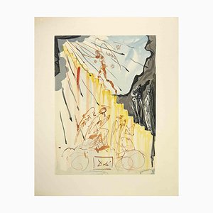 Salvador Dali, The Celestial Scale, Woodcut, 1963