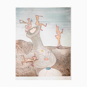 Sebastian Matta, Così Fan Tutte, Etching, 1970