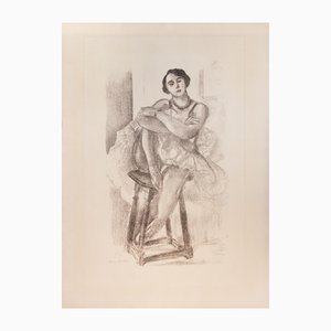 Henri Matisse, La Danseuse sur un Tabouret, Lithograph, 1927