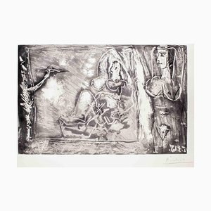 Pablo Picasso, Dans l'Atelier, Etching, 1965