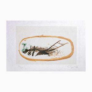 Georges Braque, La Charrue, Lithograph, 1960