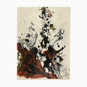 Salvador Dali, Iesu Transfigurato, Lithograph, 1964