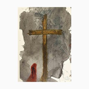 Salvador Dali, Vere, hic Homo Iustus Erat, Lithograph, 1964