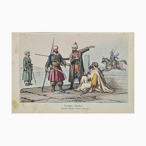 Various Artists, Asian Costume, Lithograph, 1862