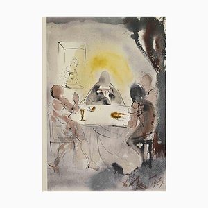 Salvador Dali, Et Cognoverunt Eum in Fractione Panis, Lithograph, 1964