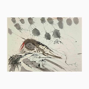 Salvador Dali, Et Ligaverunt Corpus Iesu Linteis cum Aromatibu, Lithograph, 1964