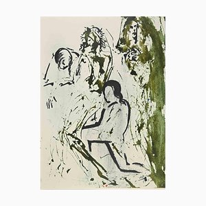 Salvador Dali, Took The Body Of Jesus, Lithograph, 1964