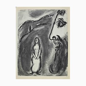 Marc Chagall, Micah Speaks to the Daughter, Lithograph, 1960