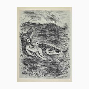 Marc Chagall, Plate from the Holy Bible, Lithograph, 1960