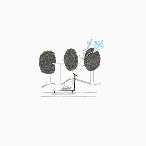 Maja Zalaszewska Rocca, Joyful Letters Villa Borghese, Ink on Paper, 2022