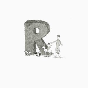 Maja Zalaszewska Rocca, Joyful Letters Villa Borghese, Ink on Paper, 2022