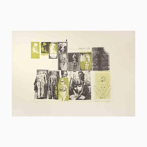 Sergio Barletta, Eros e Tanatos, Lithograph, 1970s