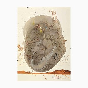 Salvador Dalí, Faciamus Hominem, Lithograph, 1964