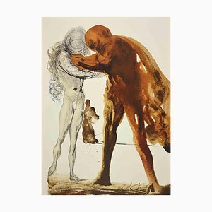 Salvador Dalí, Filius Prodigus, Lithograph, 1964