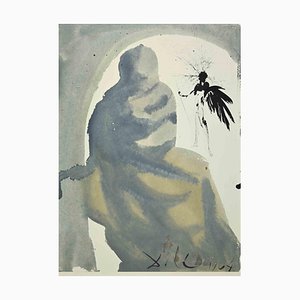 Salvador Dalí, Seduxisti Me, Domine, Lithograph, 1964