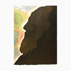 Salvador Dalí, Abraham, Pater Multarem Gentium, Lithograph, 1964