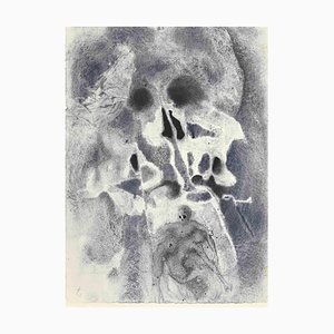 Salvador Dalí, Iosas Sepultus en Mausoleo Patrum, Litografía, 1964