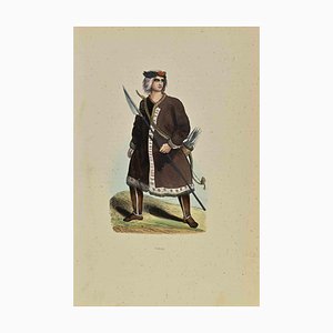 Auguste Wahlen, Yakut, Lithograph, 1844