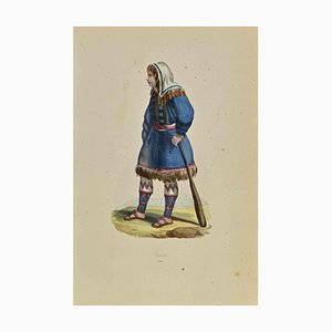 Auguste Wahlen, Kureck, Lithograph, 1844
