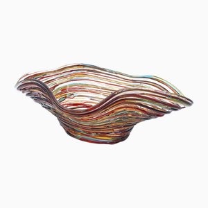 Fusion Sea Designer Fruit Bowl in Handcrafted Murano Glass from YourMurano
