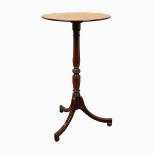 Georgian Circular Mahogany Wine Table, 1800