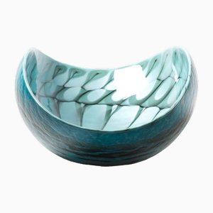 Nizioleto Centerpiece in Turquoise Murano Glass from YourMurano