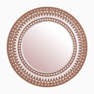 Swedish Ceramic Mirror attributed to Göran Andersson, 1960s