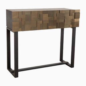 Shape 13 Holz Sideboard Schwarz - Brauner Konsolentisch von Chrstine Kröncke