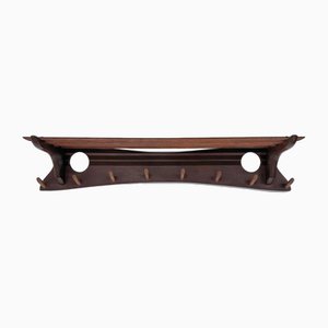 Attaccapanni vintage in teak, anni '60