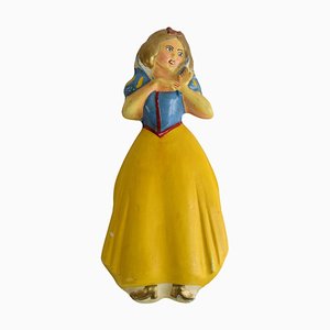 Plaster Wall Snow White Sculpture, 1950s