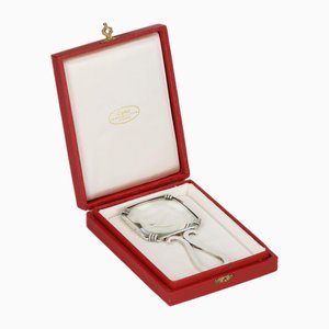 Silver Magnifying Glass from Cartier, France, 20th Century