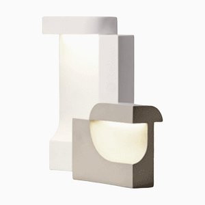 Moby 1 and 2 White Lamps by Birgitte Due Madsen for Character, Set of 2