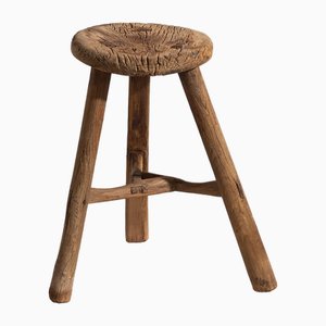 Antique Primitive Stool, 1920s
