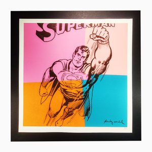 After Andy Warhol, Superman, 1980er, Lithographie