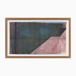 Frank Beanland, Large Abstract Composition, 2005, Acrylique sur Papier