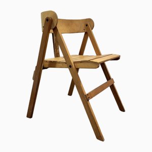 Modern Flip Chair Wooden Chair, 1960s