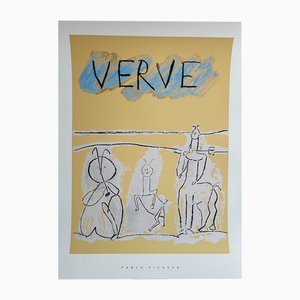 Pablo Picasso, Cover for Verve, 1951 / 1996, Silk-Screen