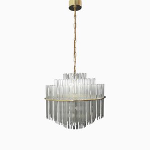 Lampadario a sospensione di G. Sciolari, anni '70