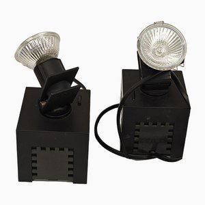 Postmodern Spot Licht Osram 42311 Cube en Noir, Set de 2