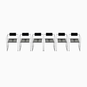 Seconda 602 Chairs by Mario Botta for Alias, 1980s, Set of 6