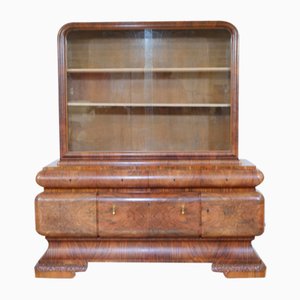 Vitrine Art Déco en Noyer, 1920s