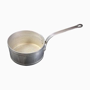 Vintage French Bourgeat Saucepan Collectivity Series in Aluminum, 1920s