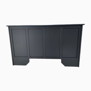 Black Wooden Headboard
